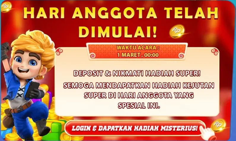 HARI ANGGOTA TELAH DIMULAI!